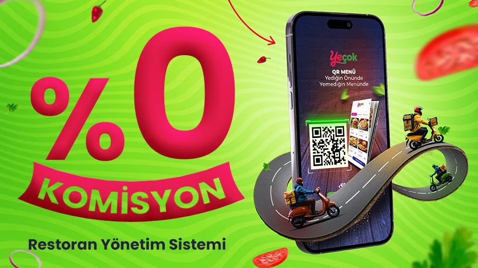 0 komisyon restoran yönetim